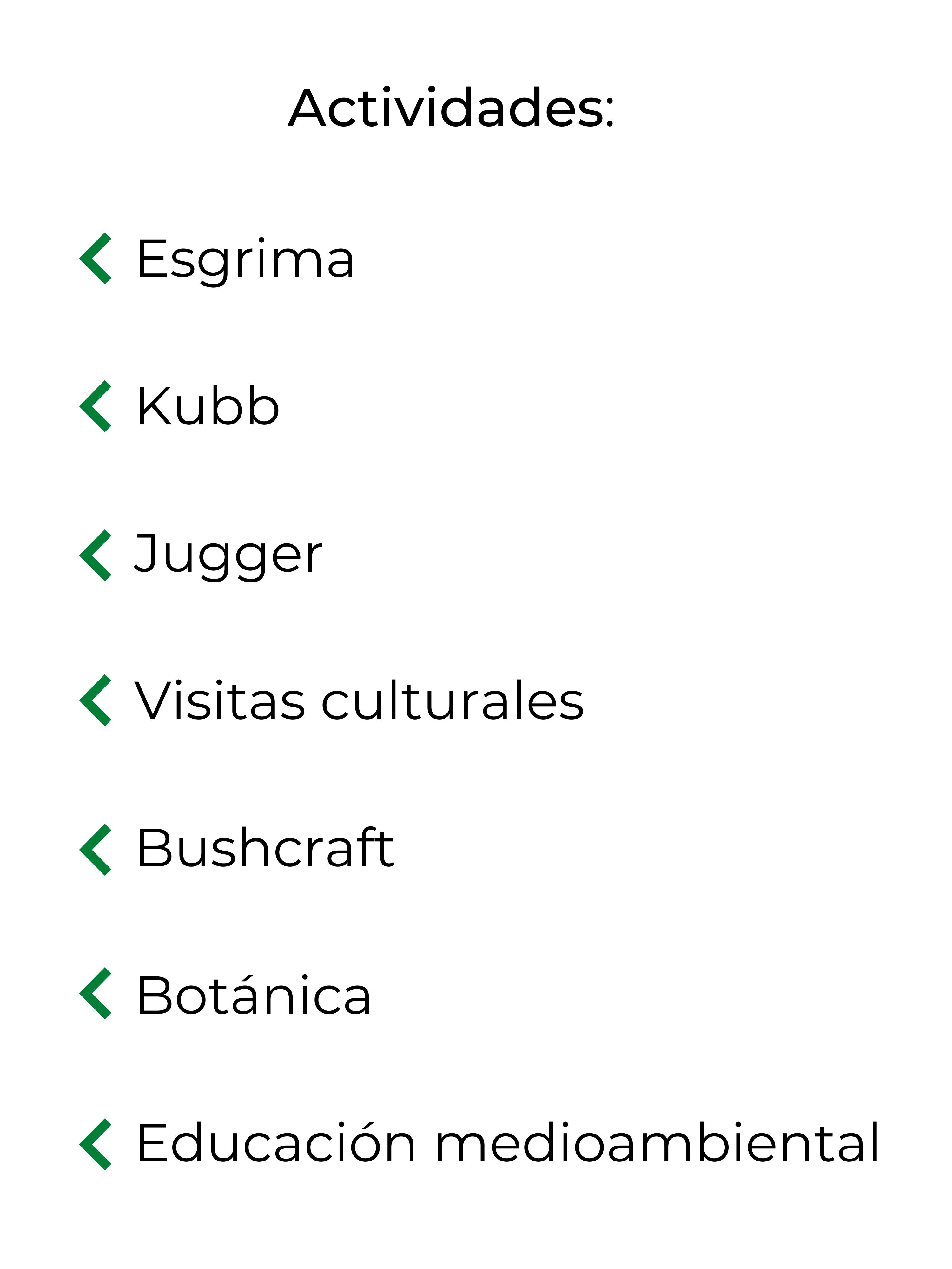 Esgrima Kubb Jugger Visitas culturales Bushcraft Botánica Educación medioambiental (1)
